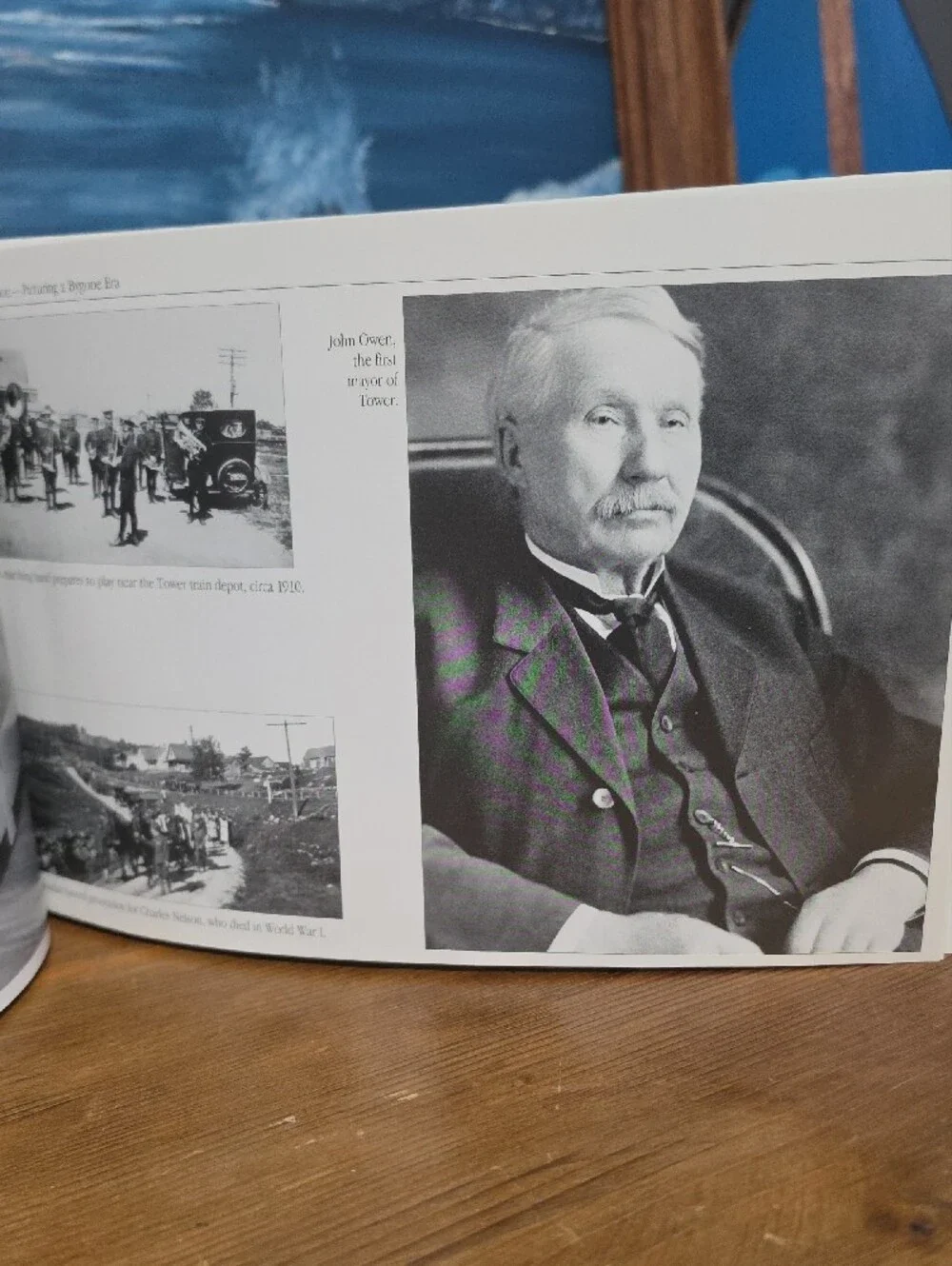 Lake Vermilion Picturing a Bygone Era Coffee Table Book - Black & White